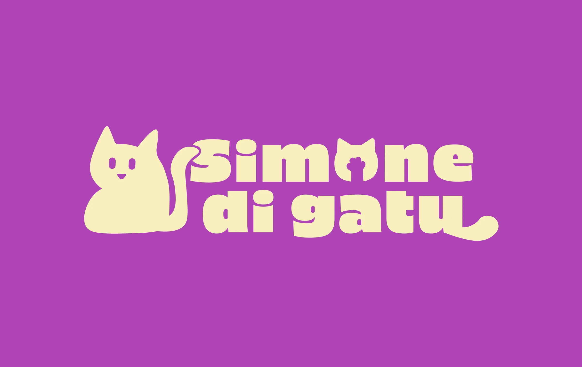 Variações do logotipo Simone di Gatu
