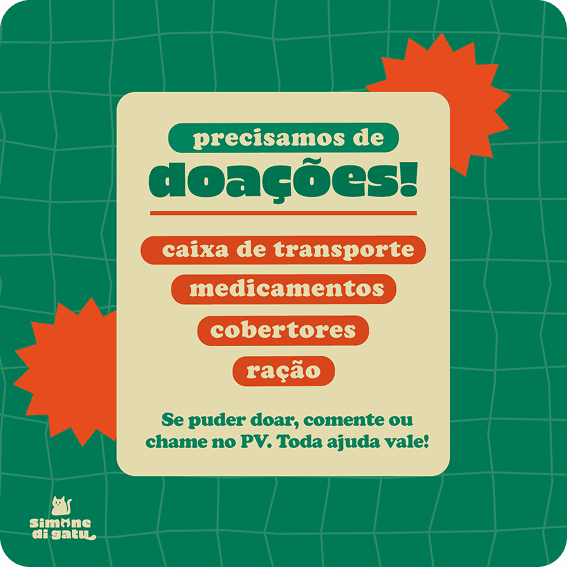 Post sobre Doações