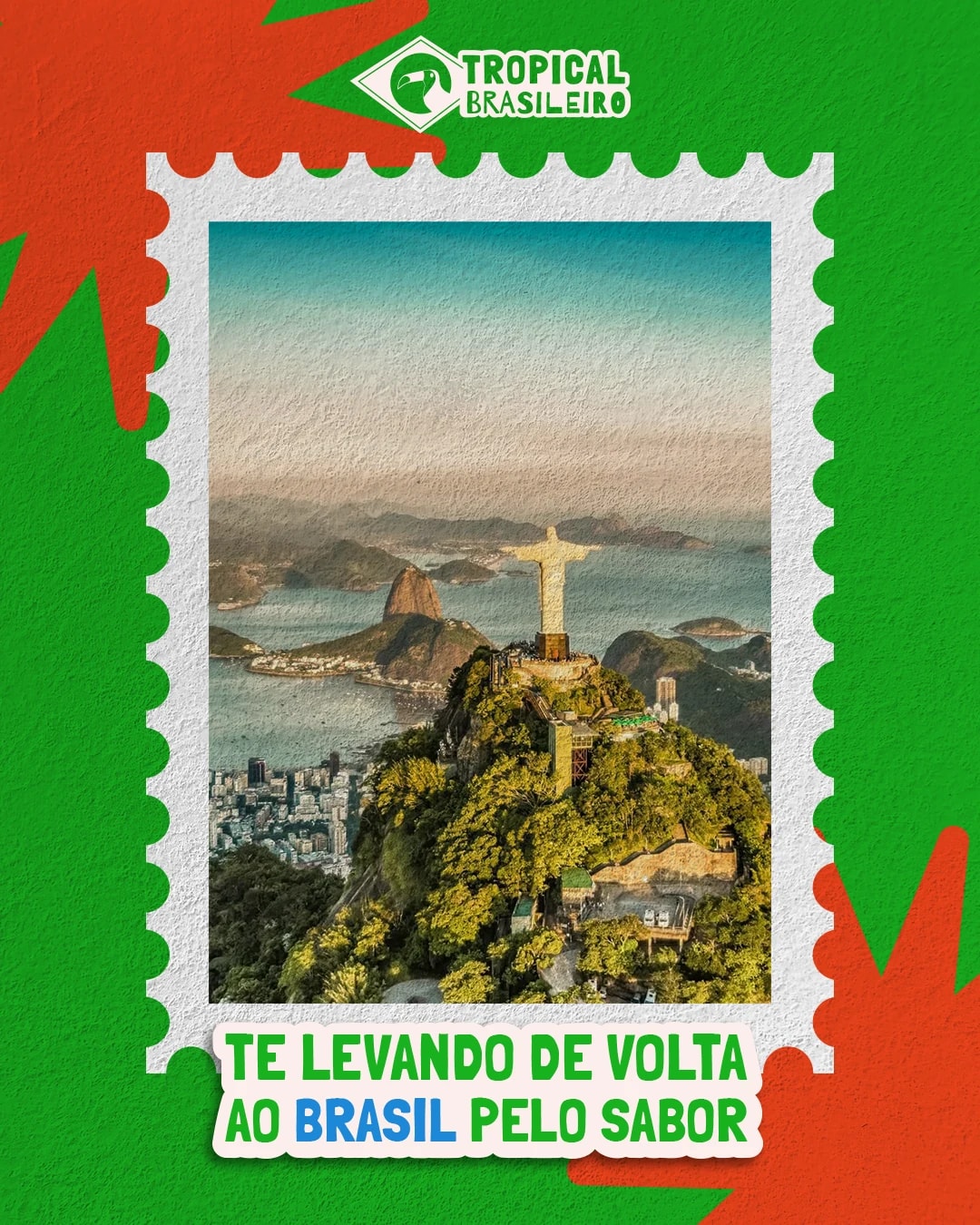Publicação da Tropical Brasileiro com referência à culinária do Brasil